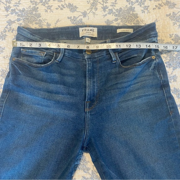 FRAME Denim Le Mini Boot Flat Creek Size 29 Jeans - Picture 6 of 11